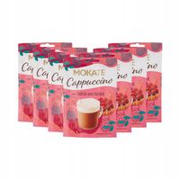 Mokate Cappucino smak Tarta Malinowa 40g x 7szt