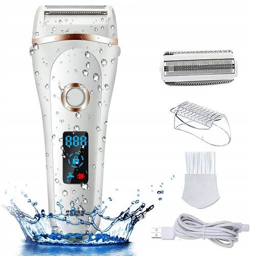 Golarka DAMSKA DEPILATOR BEZPRZEWODOWY dla Kobiet do nóg ciała bikini na Arena.pl