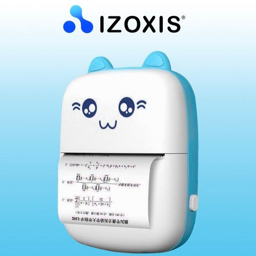 Drukarka termiczna mini do zdjęć, przenośna Bluetooth + 11 rolek zdjęcie 2