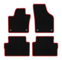 Dywaniki welurowe CARLUX-RED do Seat Alhambra II 2010-2018