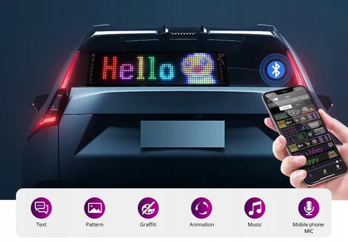 WYŚWIETLACZ Led FULL COLOR na WITRYNĘ USB Bluetooth TWÓJ PROJEKT Appka na Arena.pl