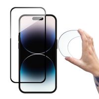 szkło hartowane na ekran iphone 14 pro elastyczne z czarną ramką full