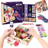 Okto Zestaw Kreatywny Zrób Własne Kwiaty Kwietnik ”Romans” Diy Ciastolina