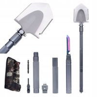 Saperka łopata survival wojskowa składana 180° wielofunkcyjna KD10657