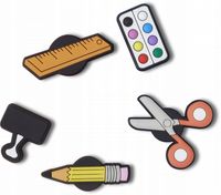 Przypinki Crocs Jibbitz Ozdoby Do Butów Pencil Pouch 5 Pack