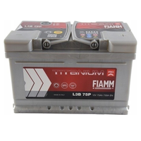 Akumulator FIAMM TITANIUM PRO 12V 75Ah 730A Prawy Plus
