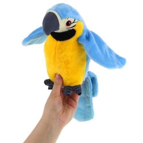 Interaktywna Gadająca Papuga Gaduła - niebieska na Arena.pl