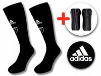 Zestaw getry + ochraniacze piłkarskie Adidas MLS dla dzieci| M |