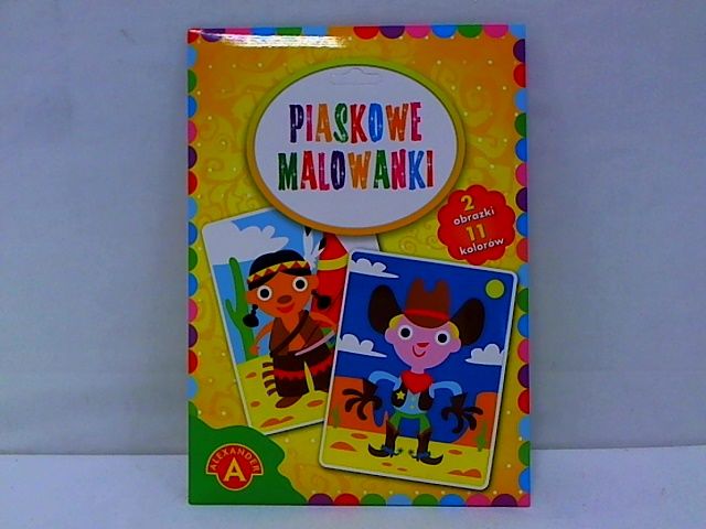 Piaskowe malowanki - kowboj, indianin 18769 zdjęcie 1
