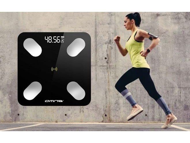 Waga łazienkowa bluetooth inteligentna analityczna zdjęcie 2