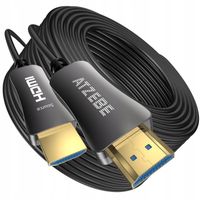 KABEL OPTYCZNY 10 METRÓW HDMI ATZEBE SZYBKI HDMI 2.0 4K 60HZ HDR CEC HDCP
