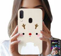 ETUI DO SAMSUNG GALAXY A20E - RENIFEREK, RENIFER, ŚWIĄTECZNE WZORY