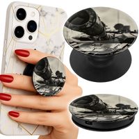 Uchwyt do telefonu Popsocket na palce/stojak CZOŁG WOJNA MILITARIA WOJSKOWE