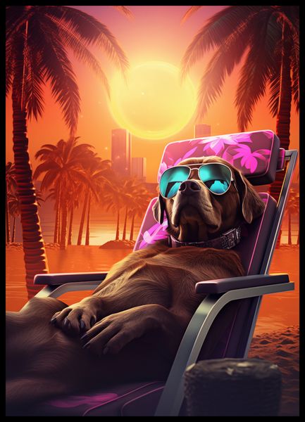 Plakat 50x70cm Lato w Stylu zdjęcie 2