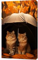 Obraz 60x100cm Jesienny Koci Schron