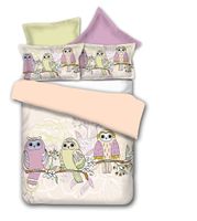 Pościel DecoKing OWLS SPRINGSTORY 135X200+80X801