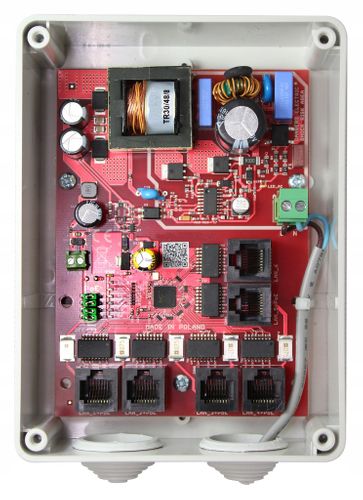 BCS-IP5/E-S Switch PoE 5 portowy do kamer IP BCS na Arena.pl