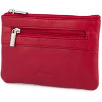 etui na klucze skórzane bellugio - czerwone