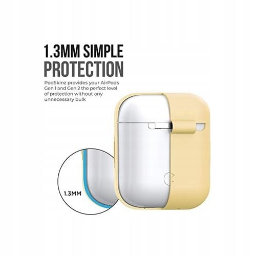 Etui KeyBudz Elevate Keychain do AirPods 1/2 pastel yellow na Arena.pl
