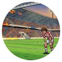 Opłatek na tort Piłka Nożna Bramka Gol Mecz Klub Piłkarski Boisko