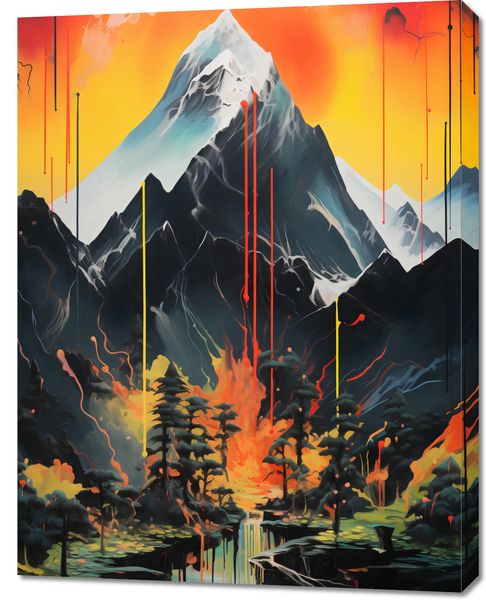 Obraz 70x90cm Górska Alchemia zdjęcie 1