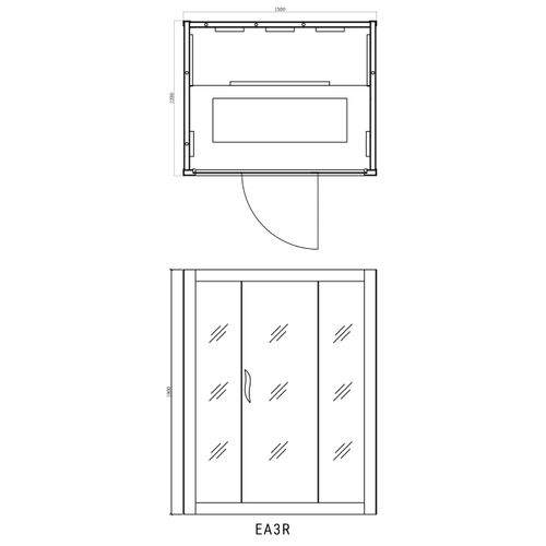 Sauna infrared EA3R Grey na Arena.pl
