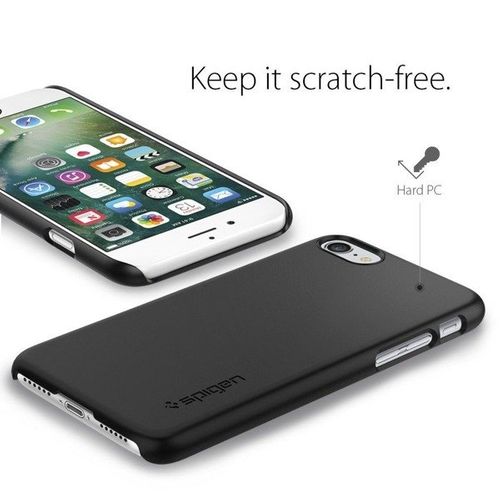 SPIGEN THIN FIT 054CS22208 IPHONE 7 / 8 CZARNY na Arena.pl