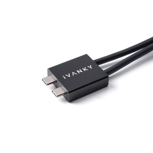 Podwójny kabel USB-C Thunderbolt 4 do FusionDock Max 1, 1,2m IVANKY na Arena.pl