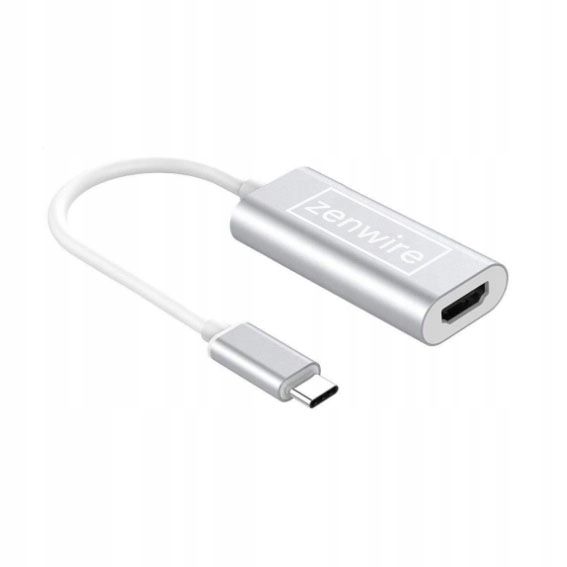 KABEL ADAPTER Przejściówka USB-C 3.1 DO HDMI 4K UHD MHL do Macbook Samsung zdjęcie 1