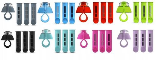 3 X FILTRY DAFI DO BUTELKI FILTRUJĄCEJ SOFT SOLID + ZAKRĘTKA MIX KOLOR na Arena.pl