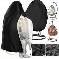 POKROWIEC NA FOTEL WISZĄCY KOKON 230X200 CM WODOODPORNY OCHRONNY 115X190CM