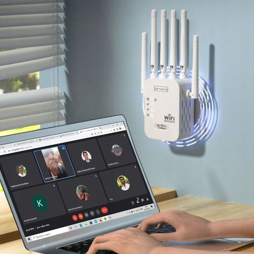 Mocny Wzmacniacz Sygnału Zasięgu Sieci Wifi 5G Repeater Zewnętrzny Extender na Arena.pl