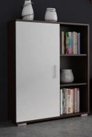 SZAFKA STOJĄCA WENGE BIAŁY