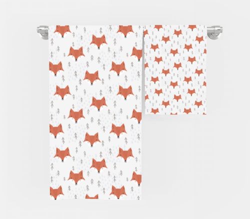 RĘCZNIK Liski z twoim dowolnym tekstem 75x50cm 038B na Arena.pl