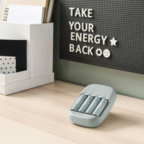 IKEA LADDA Akumulatorek do ładowania, HR03 AAA 1.2V, 750mAh 4 szt. na Arena.pl