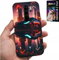 ETUI DO XIAOMI REDMI 9 - SAMOCHODY FAN, WZORY DLA MĘŻCZYZN +FOLIA