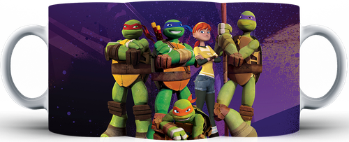 Kubek ceramiczny Żółwie Ninja - Turtles na Arena.pl