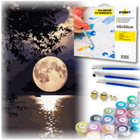 Malowanie po numerach - pełnia