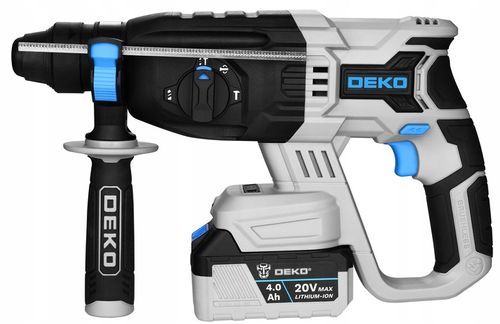 MŁOT UDAROWY MŁOTOWIERTARKA AKUMULATOROWA UDAR SDS+ AKU WIERTŁA DEKO 3J na Arena.pl