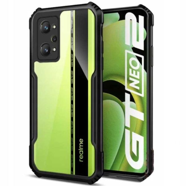 Spacecase Beetle Realme Gt Neo 2 / 3T Czarny zdjęcie 4
