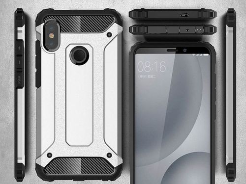 Etui Alogy Hard Armor Redmi Note 5/5 Pro Srebrne na Arena.pl