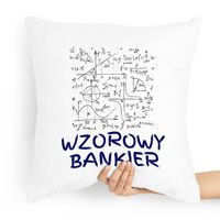 Prezent Poduszka Dla Bankiera Wzorowy Bankier Z Nadrukiem Ze Zdjęciem