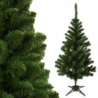 choinka sztuczna gęsta jodła jak żywa piękna 180 cm zielona tradycyjna jumi