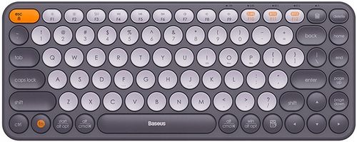 Klawiatura bezprzewodowa Baseus K01A Bluetooth Szara na Arena.pl