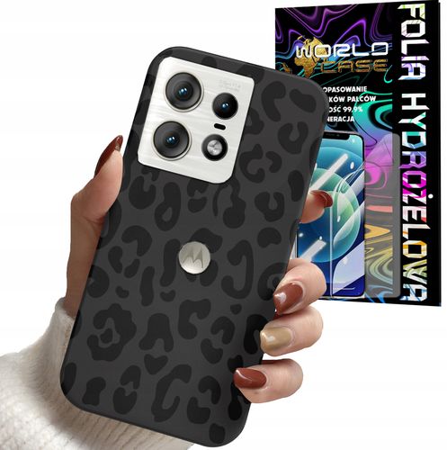 ETUI DO MOTOROLA EDGE 50 PRO - PANTERKA WZORKI MODNE WZORY OBUDOWA + FOLIA na Arena.pl