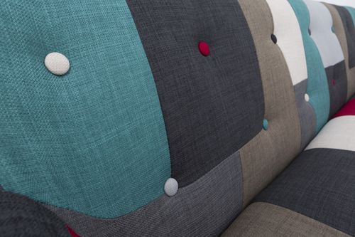 Sofa Artena patchwork trzyosobowa na Arena.pl