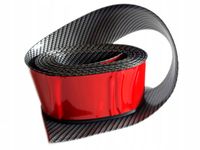 LISTWA TAŚMA GUMOWA NA PROGI CARBON 7cm x 500cm 5m