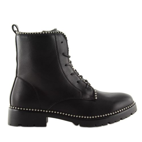 Botki workery czarne 2577 black r.41 na Arena.pl