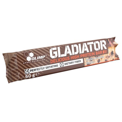 OLIMP GLADIATOR MALINA 60g BATON BIAŁKO na Arena.pl