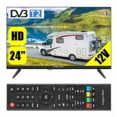 Telewizor do KAMPERA BUSA TIRA AUTA samochodowy 12V 230V 24'' VGA USB HDMI